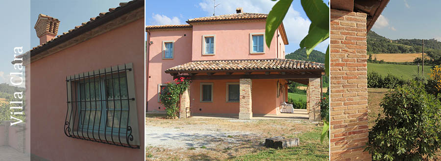 Nel cuore della Valmarecchia, entroterra di Rimini e crocevia dell’incontro fra più regioni a pochi passi dal Borgo Medievale di SAN LEO, a 400 metri sul livello del mare in una splendida posizione panoramica che domina tutta la vallata del torrente Marecchia e include una sorprendente vista sulla Fortezza di San Leo e i rilievi dell’Appennino si trova Villa Clara.